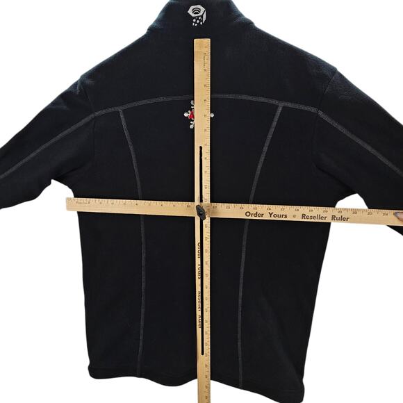 Mountain Hard Wear Mens S Jacket Fleece Charcoal Polyester Full Zip Long Sleeve - Picture 7 of 10